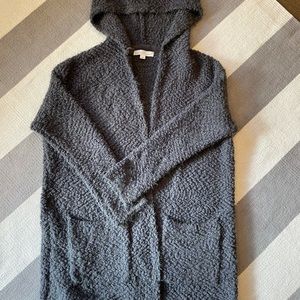Love Stitch Amelia Cardigan S/M in Charcoal grey